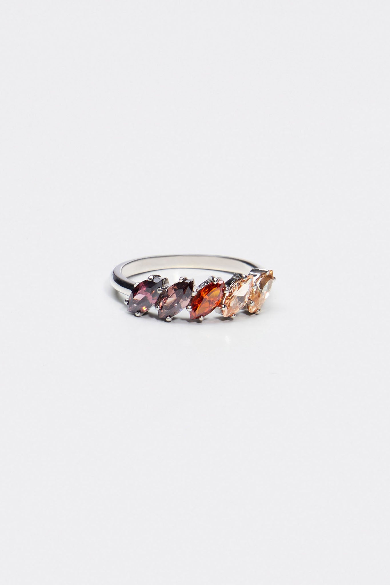 Marquis ombre ring brown